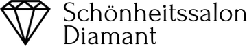 Logo für den Schönheitssalon "Schönheitssalon Diamant", mit einer Diamantform.