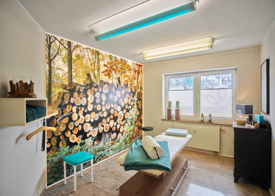 Behandlungsraum 2 Praxis für Physiotherapie Kathy Buchmann-Schnurpel