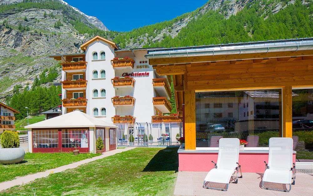 Aussenansicht - Saas-Almagell - Wellness Hotel Christiania