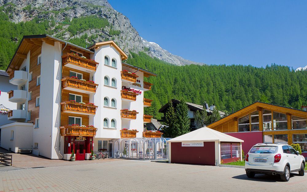 Aussenansicht - Saas-Almagell - Wellness Hotel Christiania