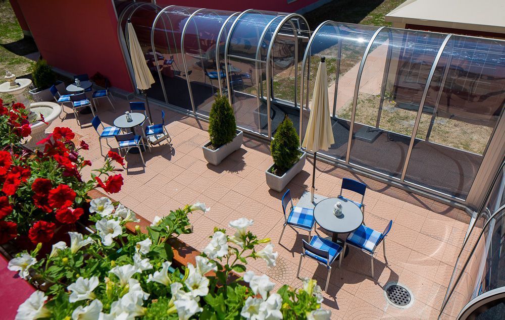 Gartenterrasse - Saas-Almagell - Wellness Hotel Christiania