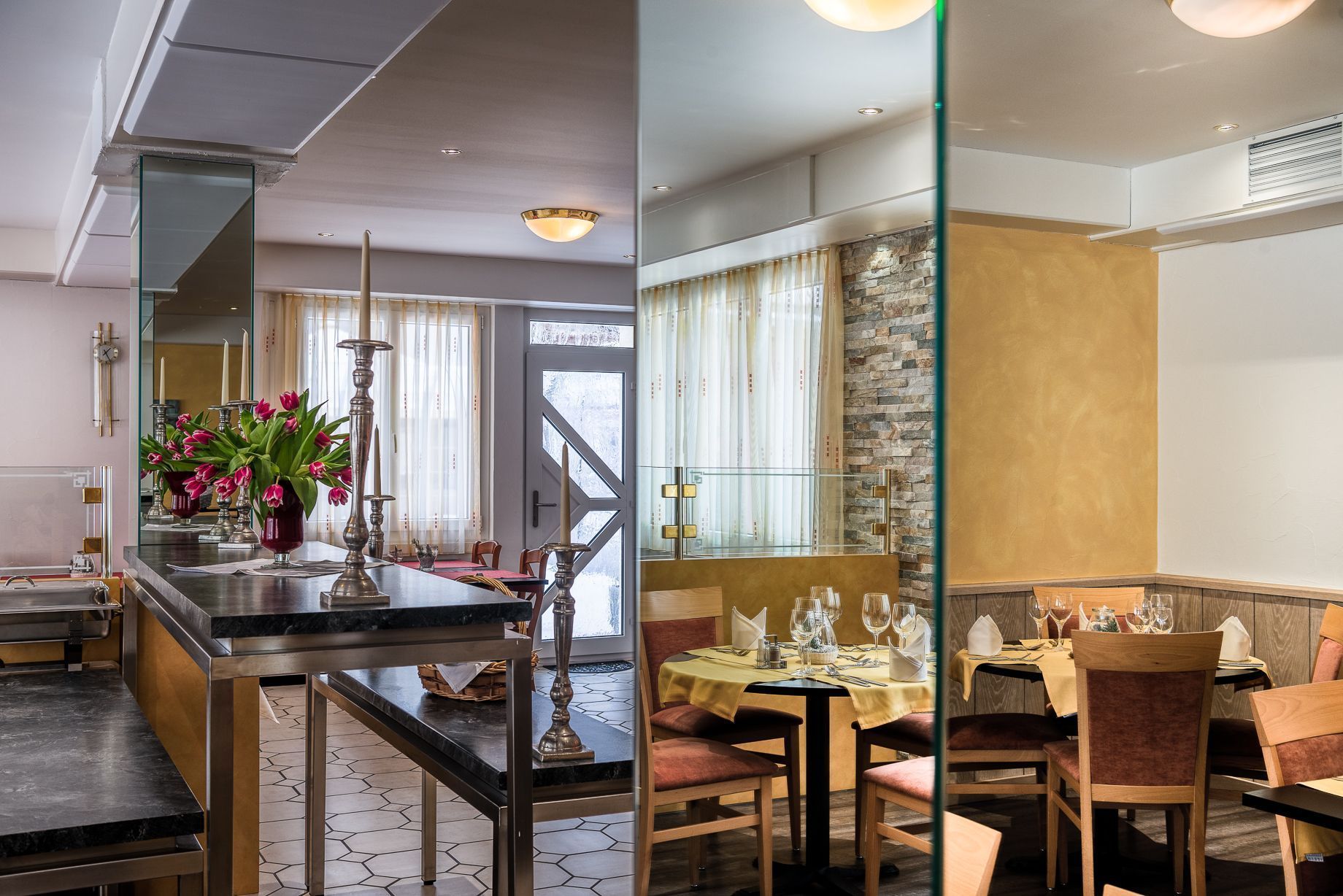 Speisesaal - Saas-Almagell - Wellness Hotel Christiania