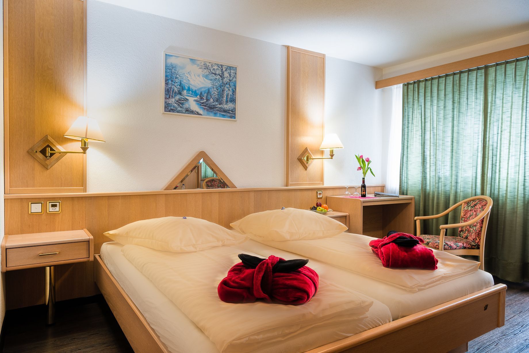 Zimmer - Saas-Almagell - Wellness Hotel Christiania