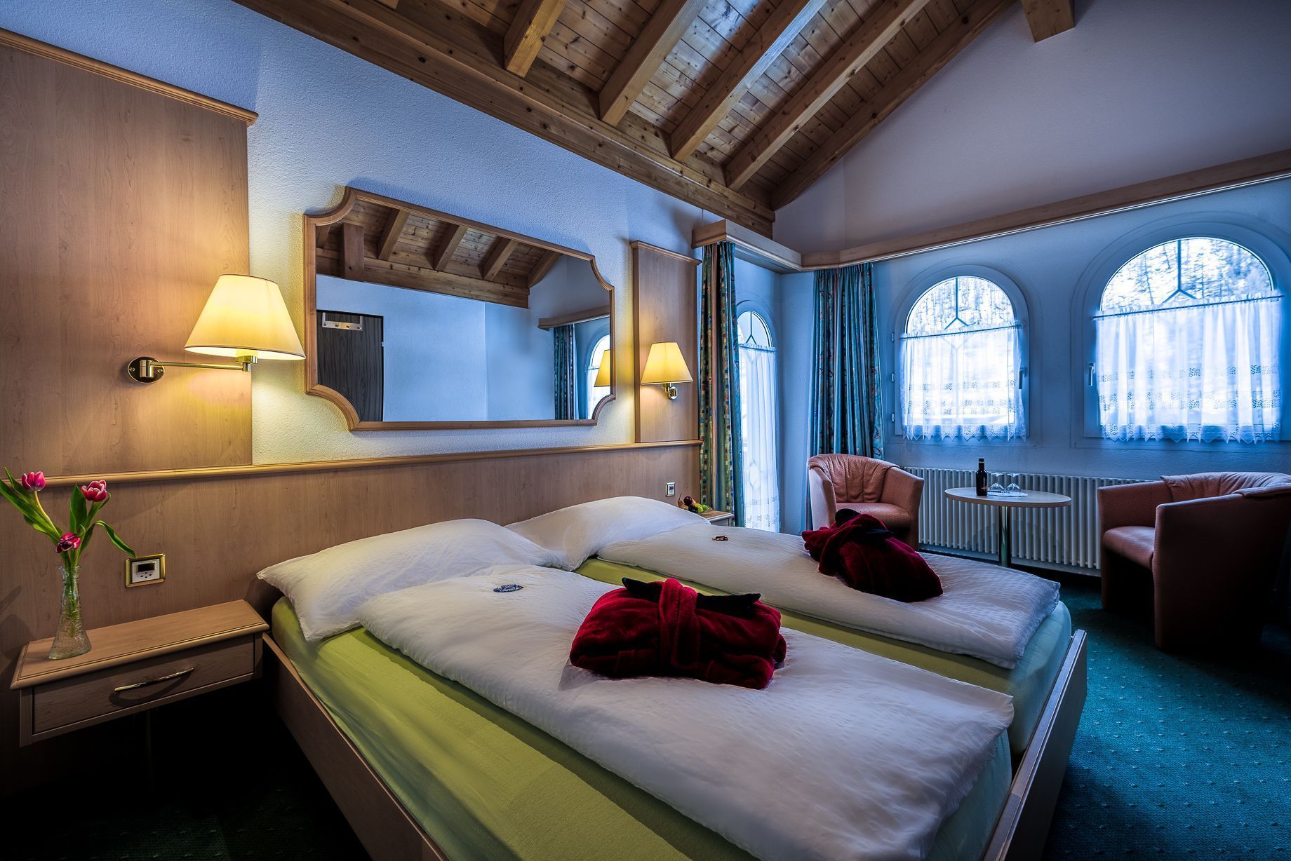 Zimmer - Saas-Almagell - Wellness Hotel Christiania