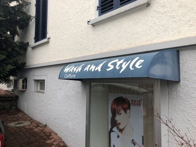 Coiffeur Wash and Style Mirjam Gilardoni Aussenansicht