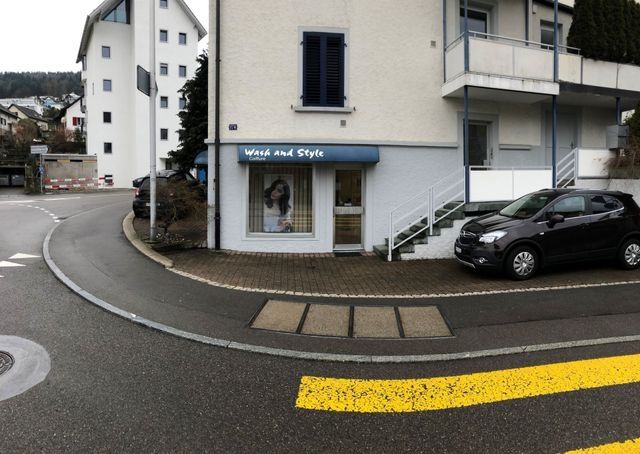 Coiffeur Wash and Style Mirjam Gilardoni Aussenansicht