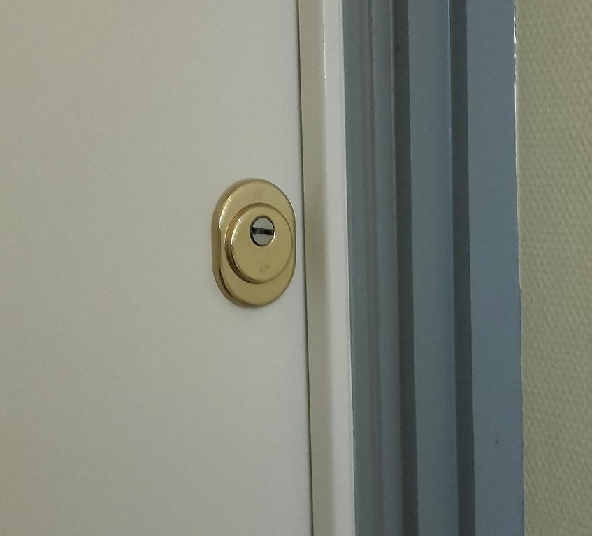 Serrure porte blindée