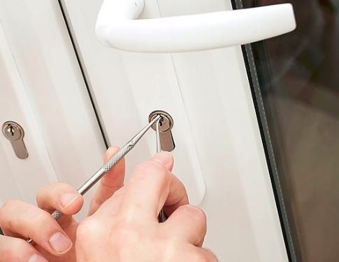 Ouverture porte vitrée