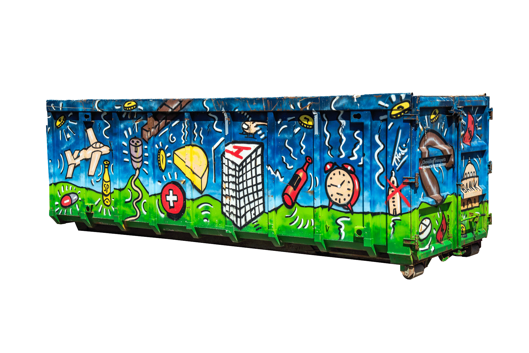 Benne multi-lift 30 m3 - Chevalley Transports Chernex SA