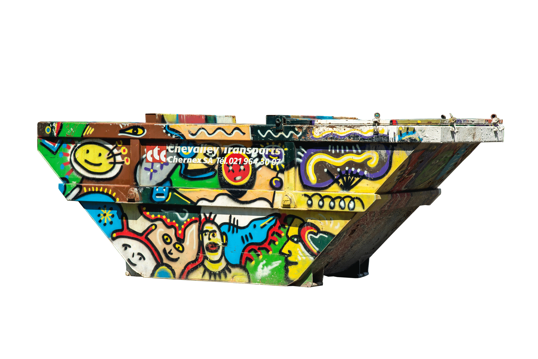 Benne étanche pour boues de forage 7.5 m3 - Chevalley Transports Chernex SA