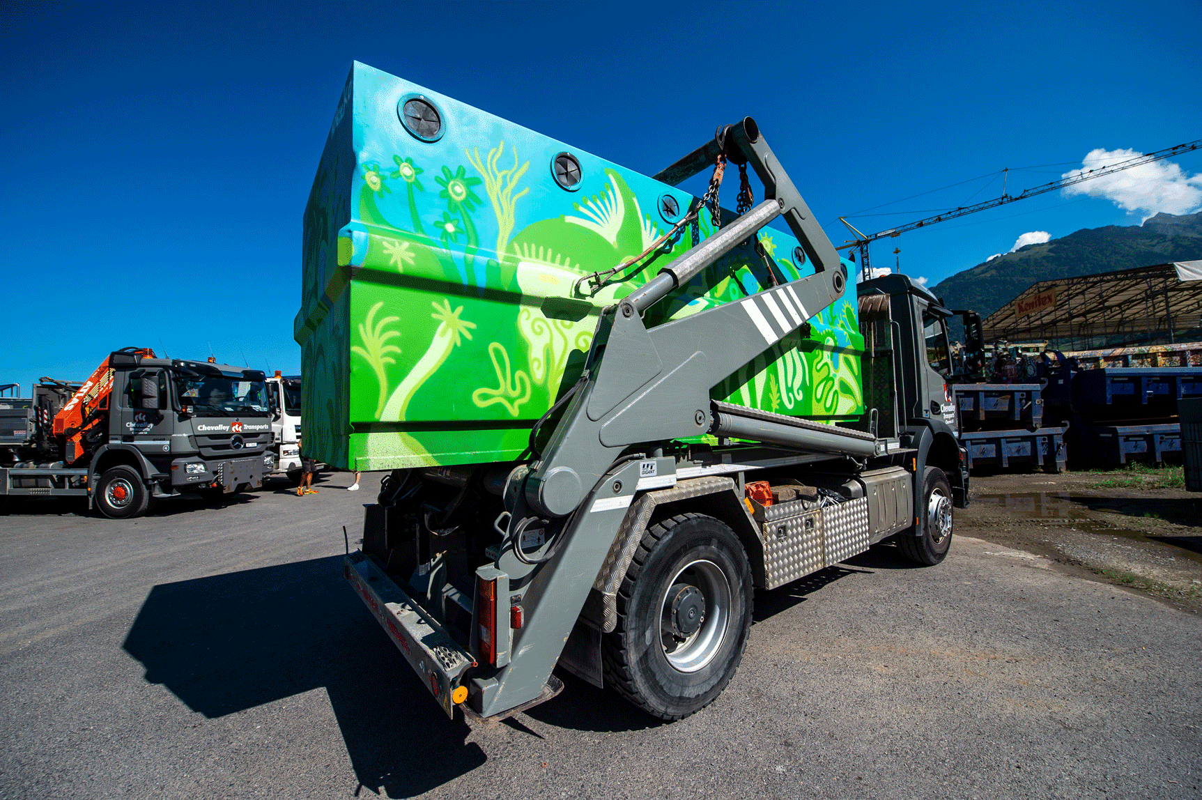 Entreprise de transport et d'évacuation de déchets à Montreux - Chevalley Transports Chernex SA