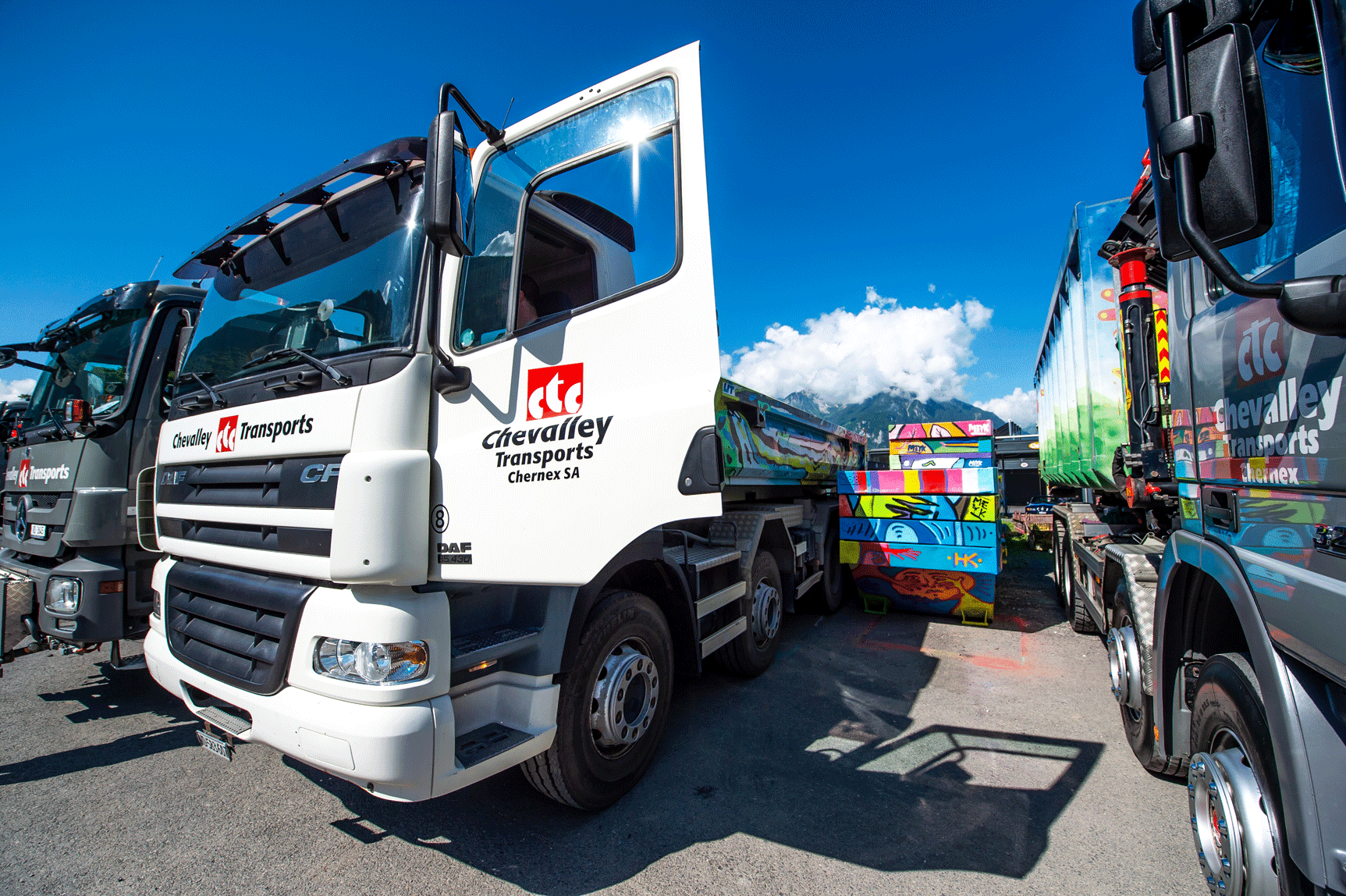 Entreprise de transport et d'évacuation de déchets à Montreux - Chevalley Transports Chernex SA