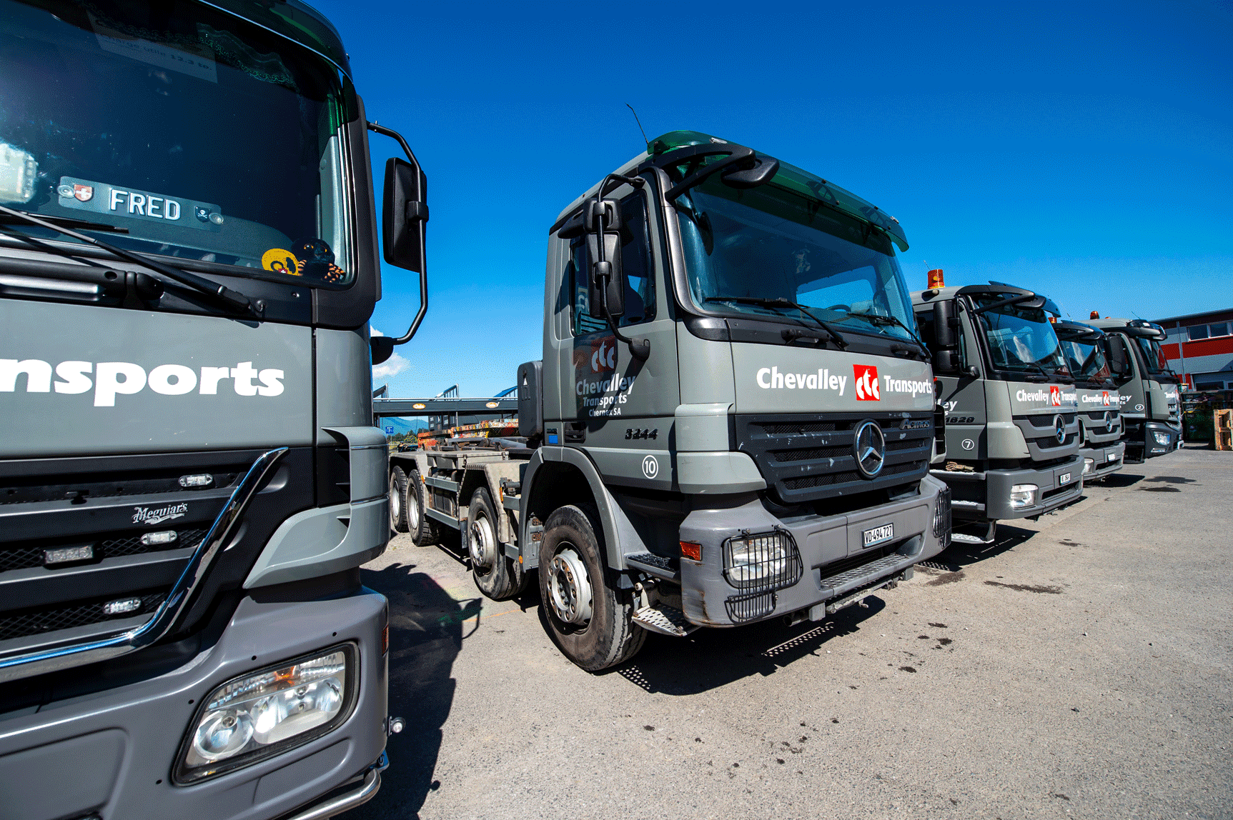 Entreprise de transport et d'évacuation de déchets à Montreux - Chevalley Transports Chernex SA