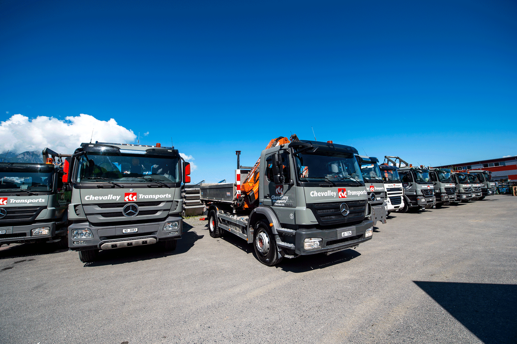 Entreprise de transport et d'évacuation de déchets à Montreux - Chevalley Transports Chernex SA