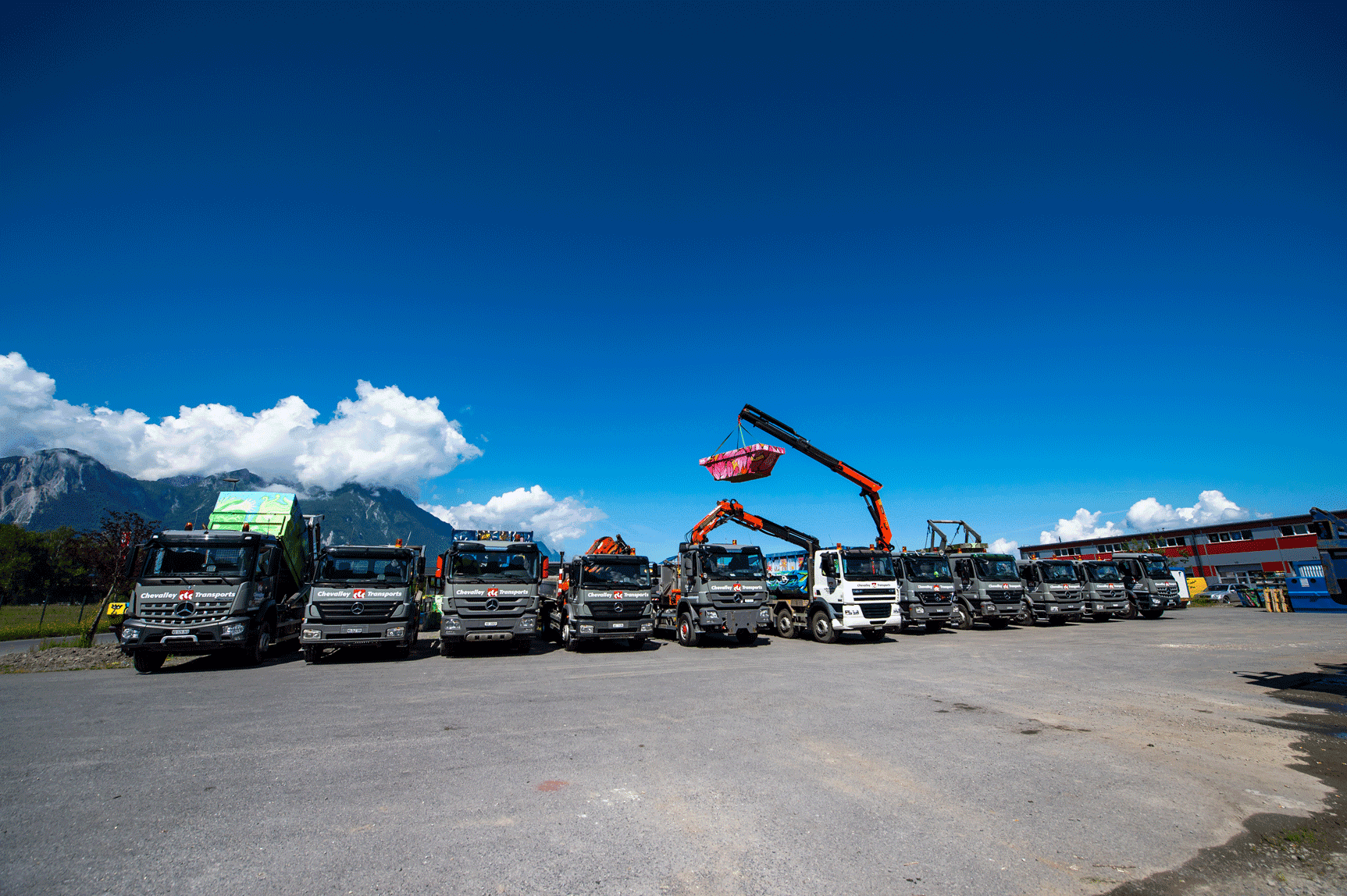 Entreprise de transport et d'évacuation de déchets à Montreux - Chevalley Transports Chernex SA