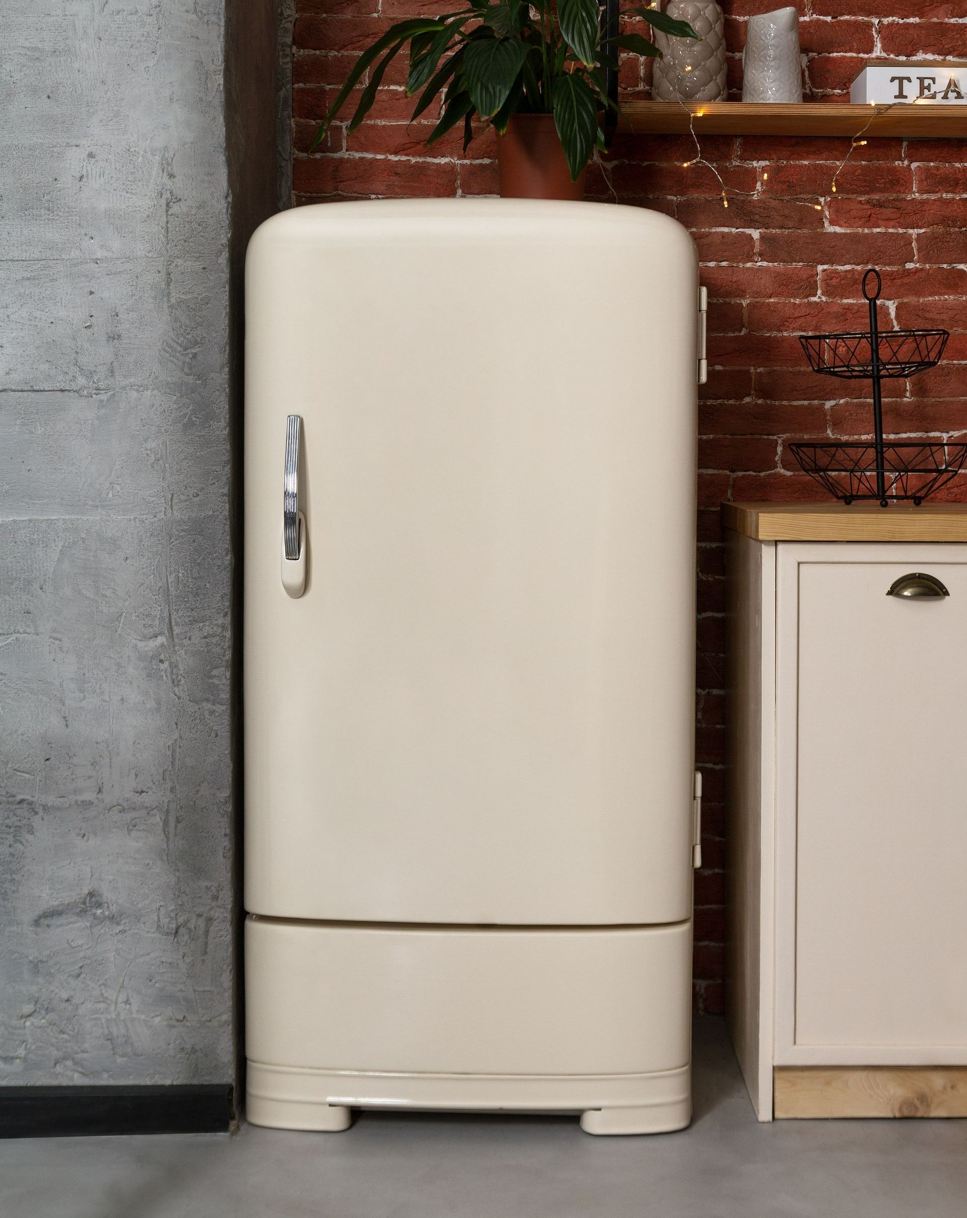 Réfrigérateur moyen, design