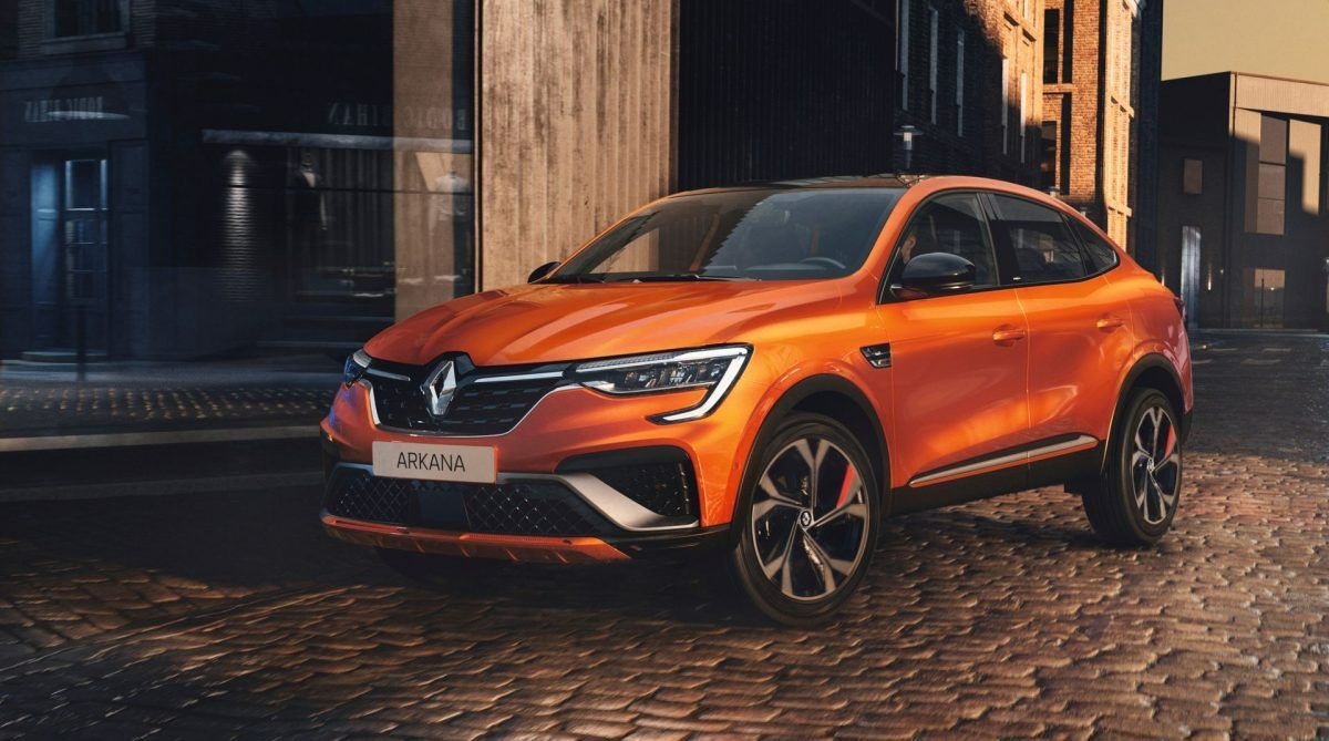 Véhicule Renault Arkana orange