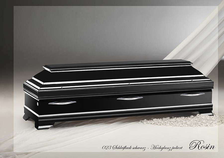 Sarg Schwarz Hochglanz