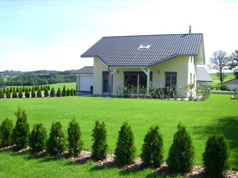 maison et jardin entretenu