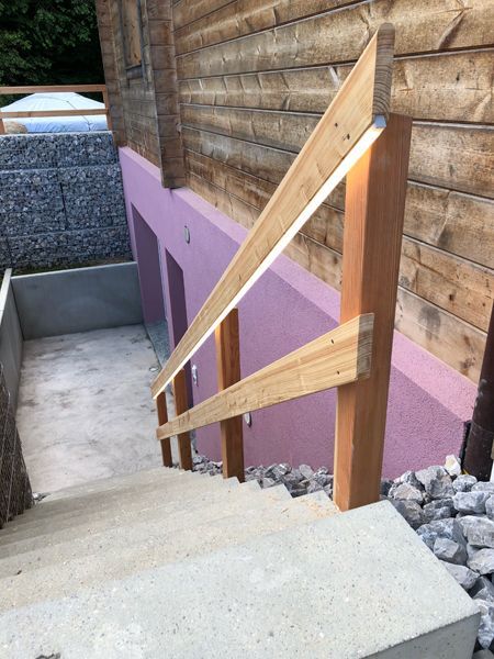 escaliers extérieurs