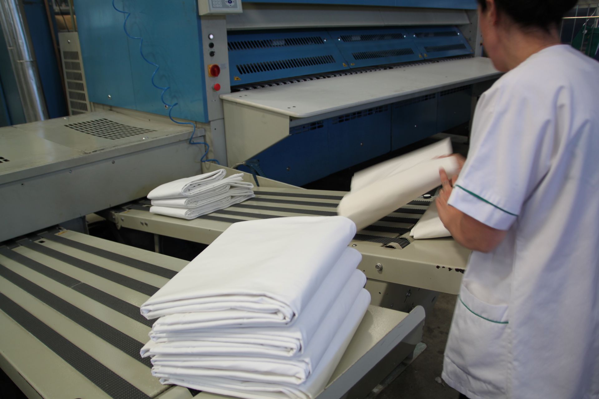 Entretien de linge plat