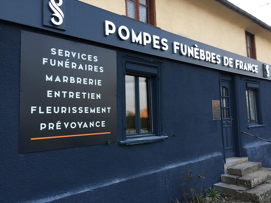 Les Pompes funèbres de France de Rainneville