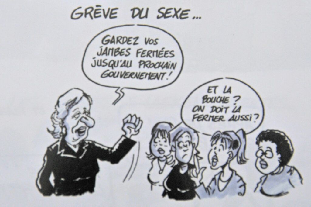 Geen seks tot nieuwe regering!