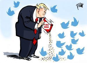 Trump en fake news