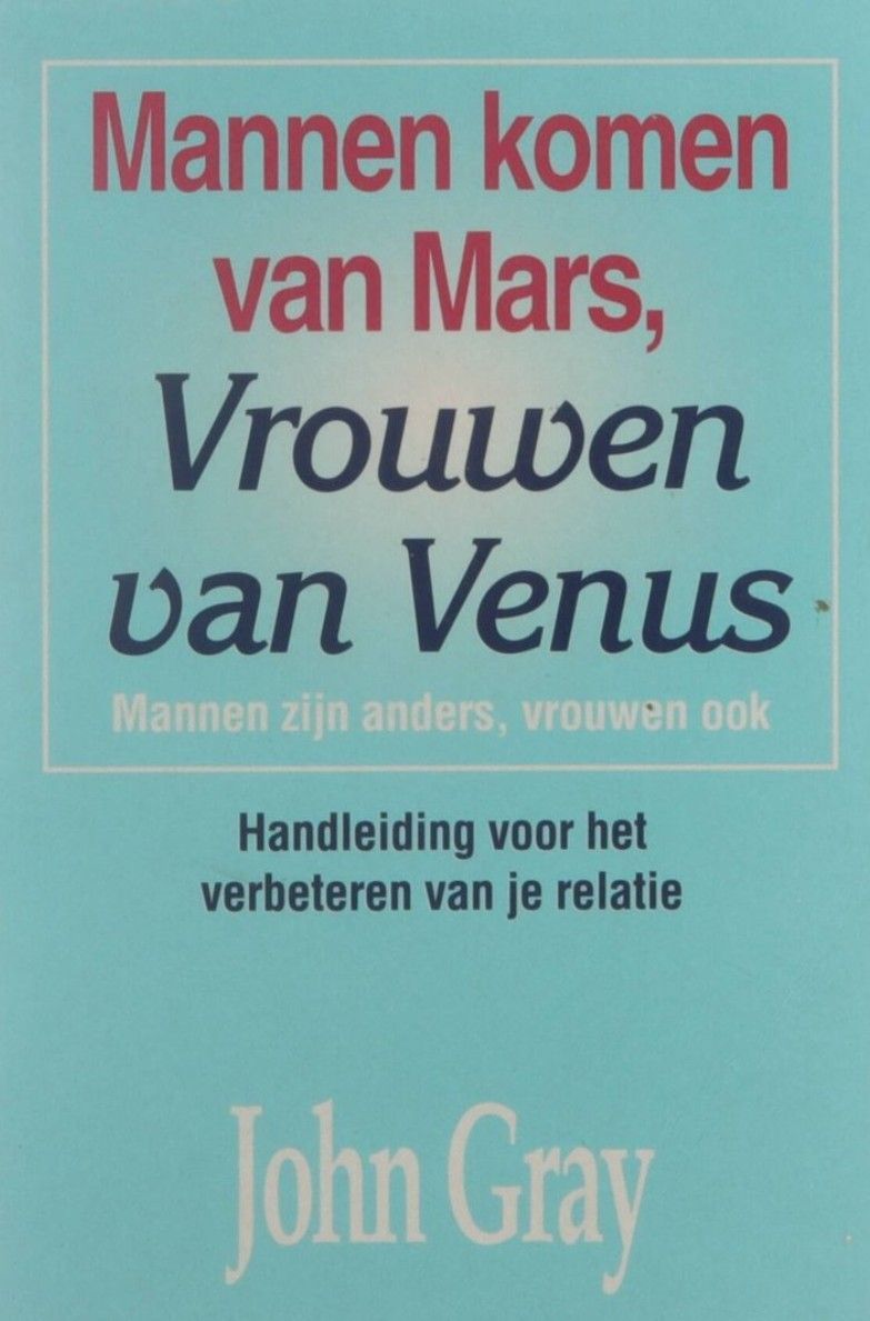 Mannen komen van Mars, vrouwen van Venus (John Gray)