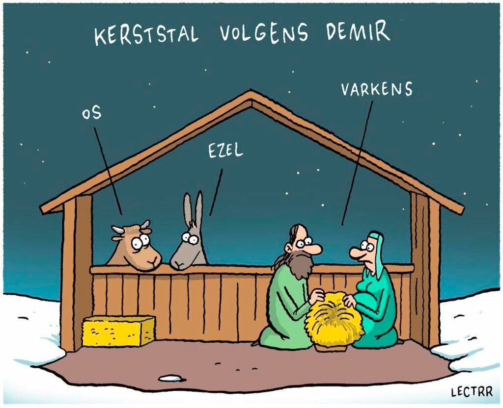 Kerststal volgens Demir