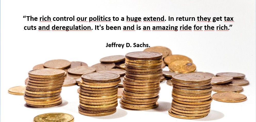 De rijken controleren de wereld!!!!!