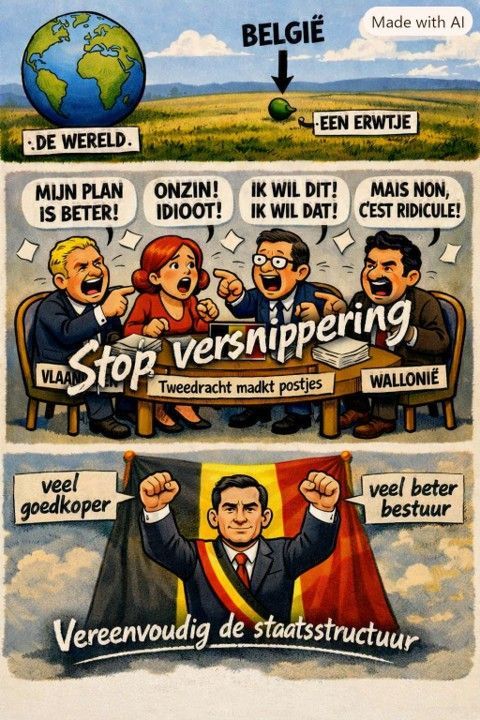 Stop de versnippering