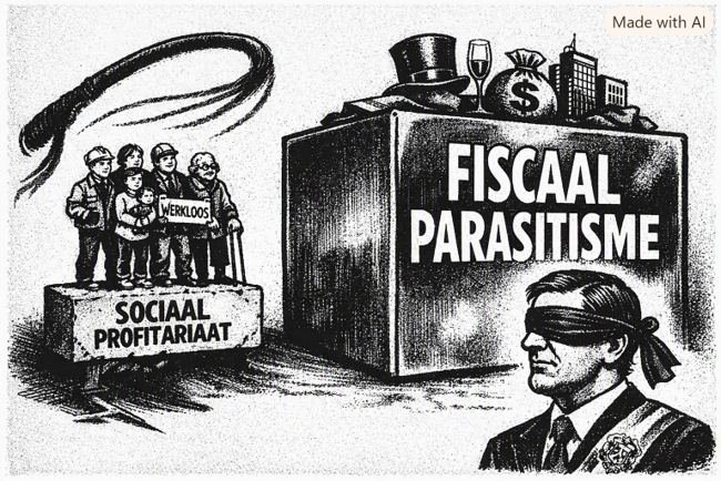 Behandeling sociaal profitariaat vs fiscaal parasitisme