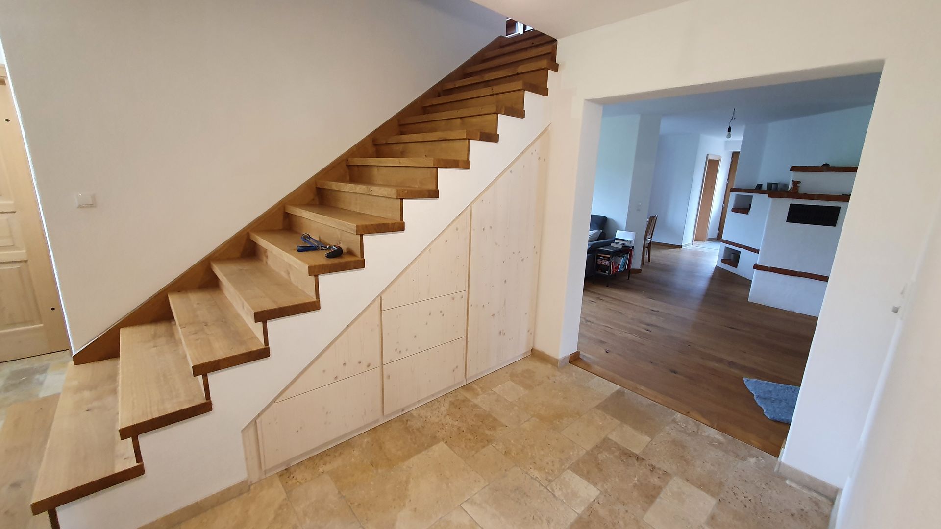 Innenausbau Holztreppe