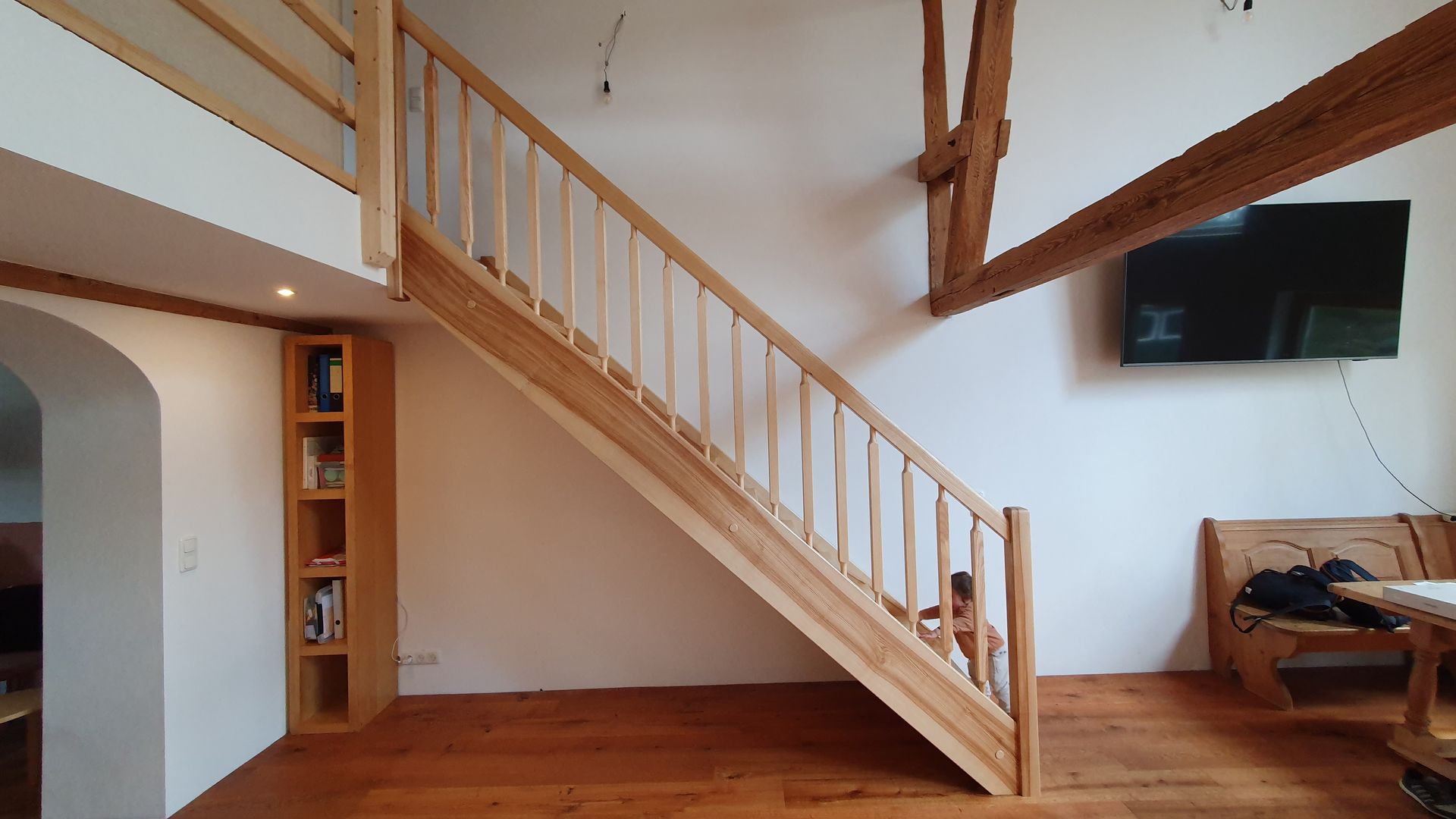 Innenausbau Holztreppe