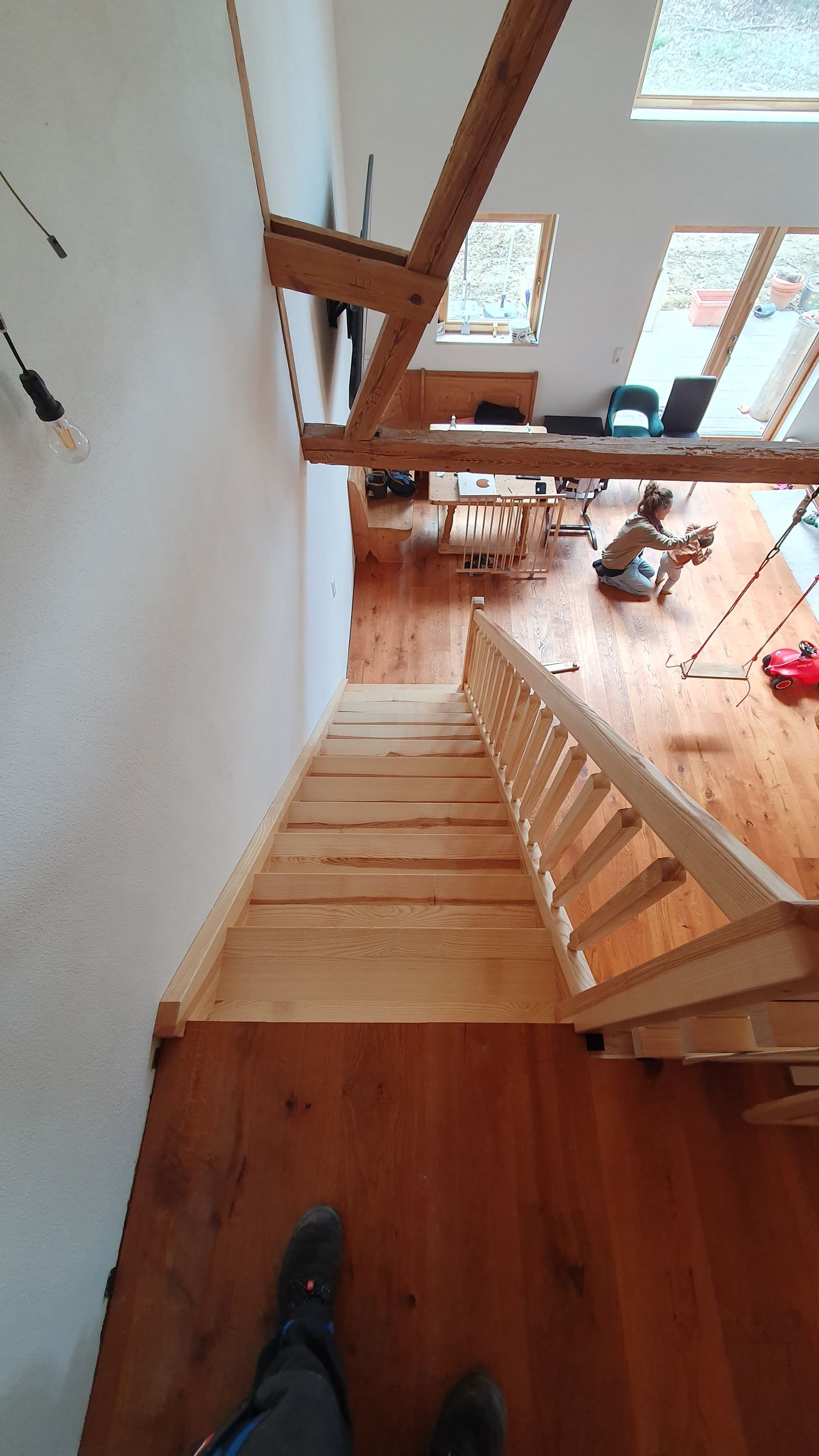 Innenausbau Holztreppe