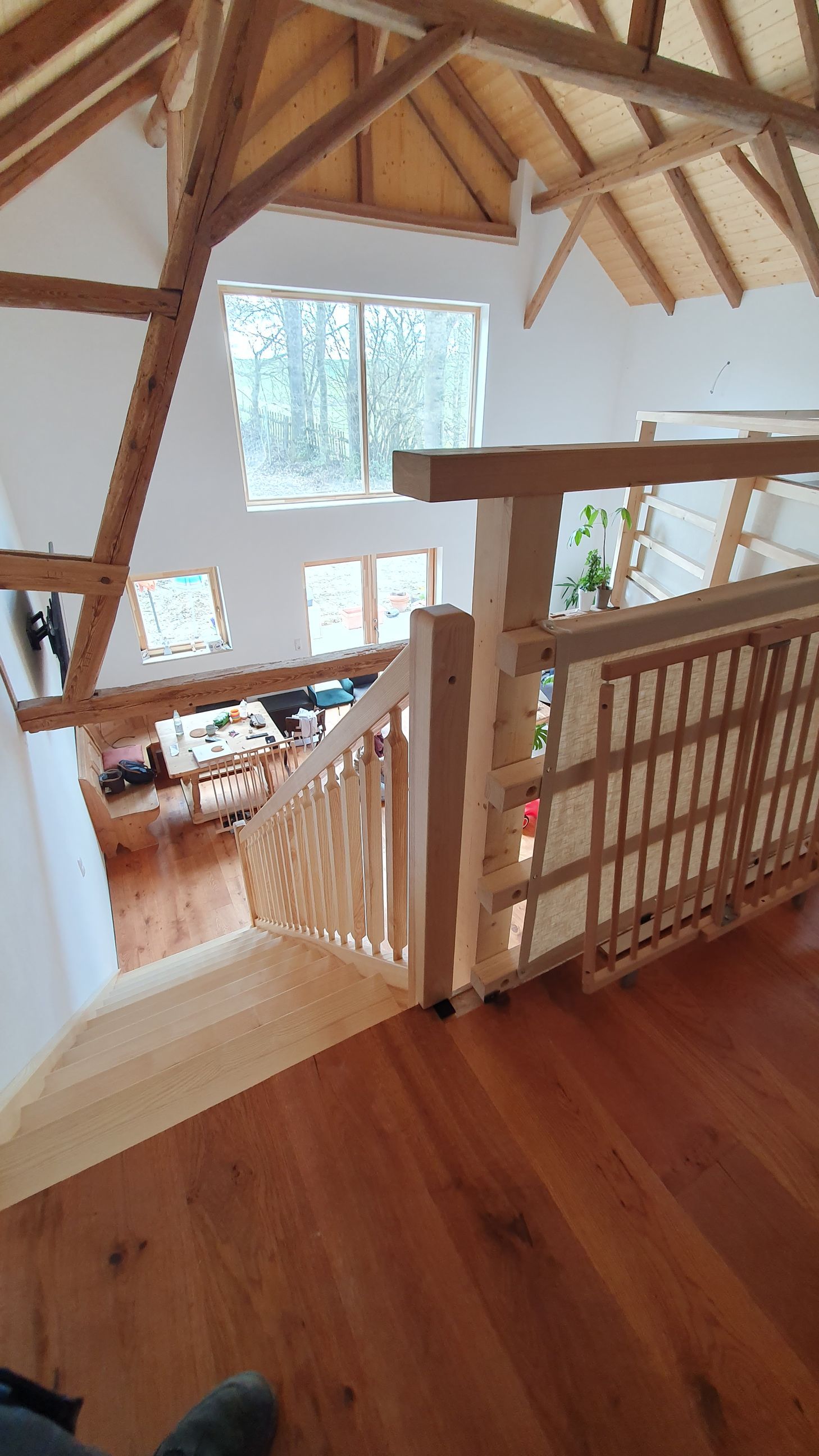Innenausbau Holztreppe
