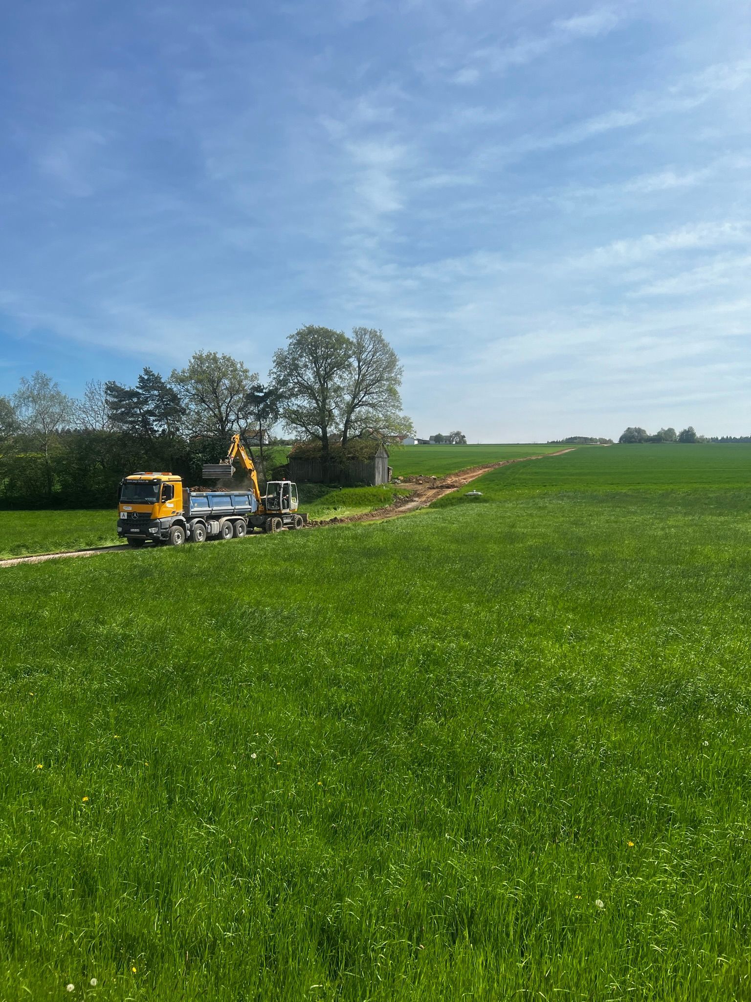 Verschiedenfarbige Pflastersteine