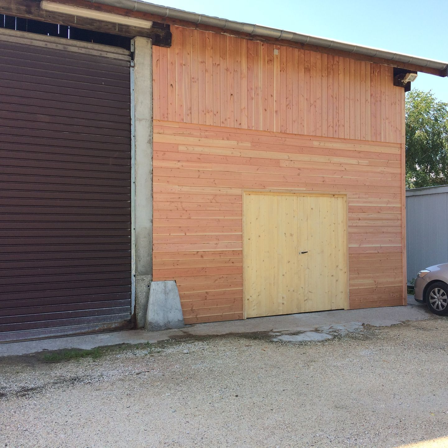Bardage en bois