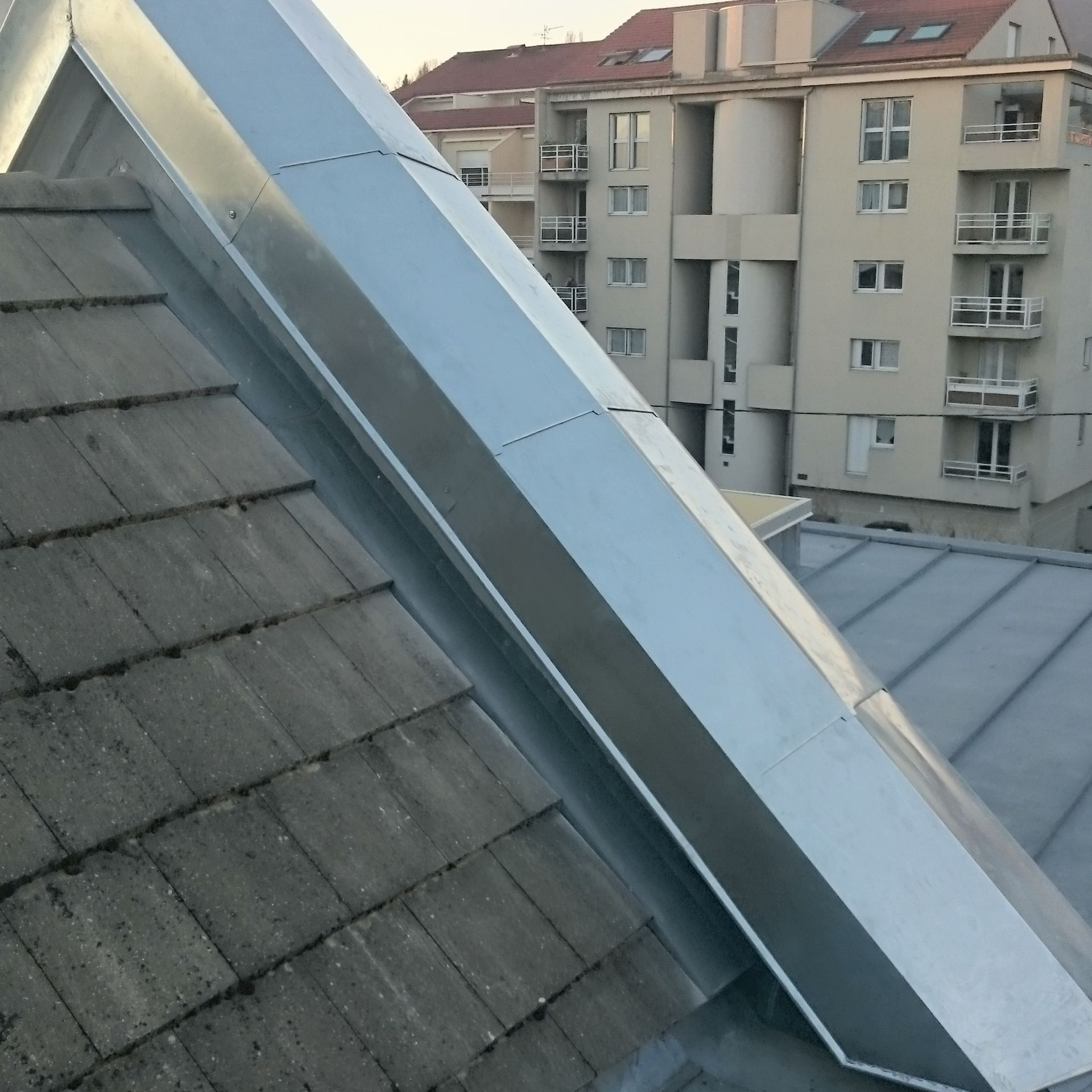 Couvertine en zinc
