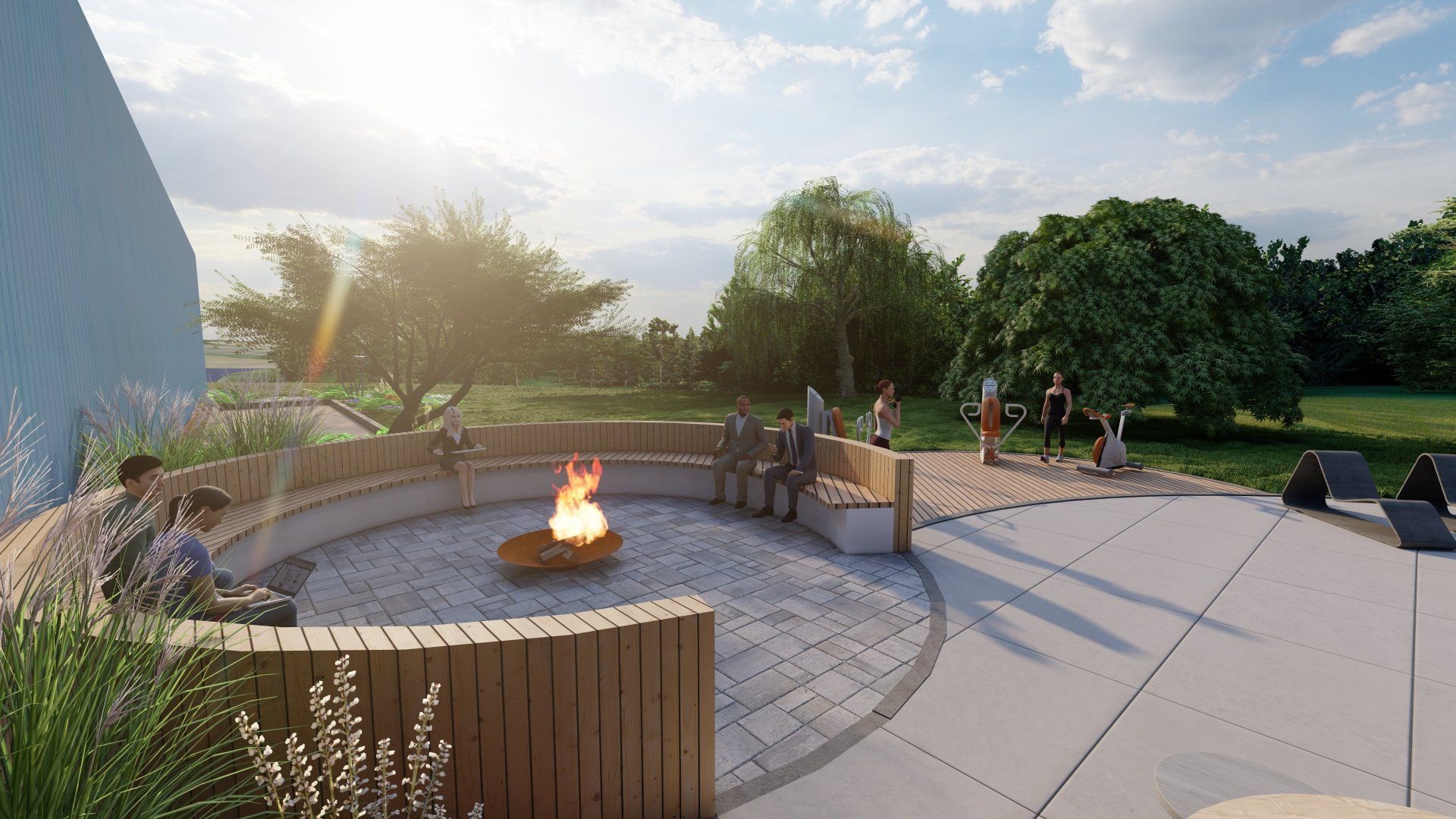 Création de jardin vue en 3D