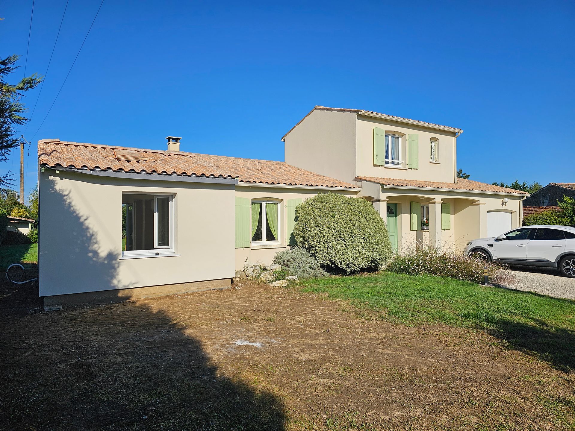 Travaux d'agrandissement