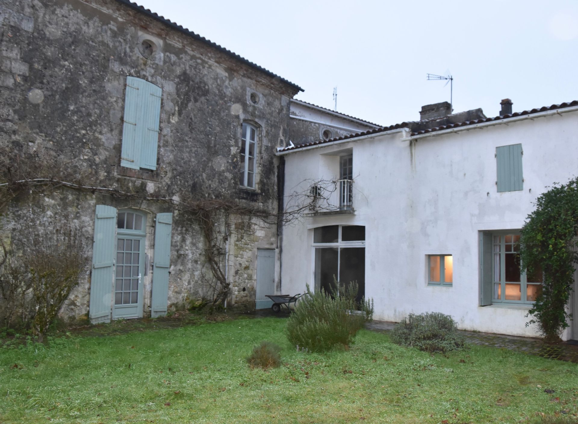 Façade d'une ancienne maison