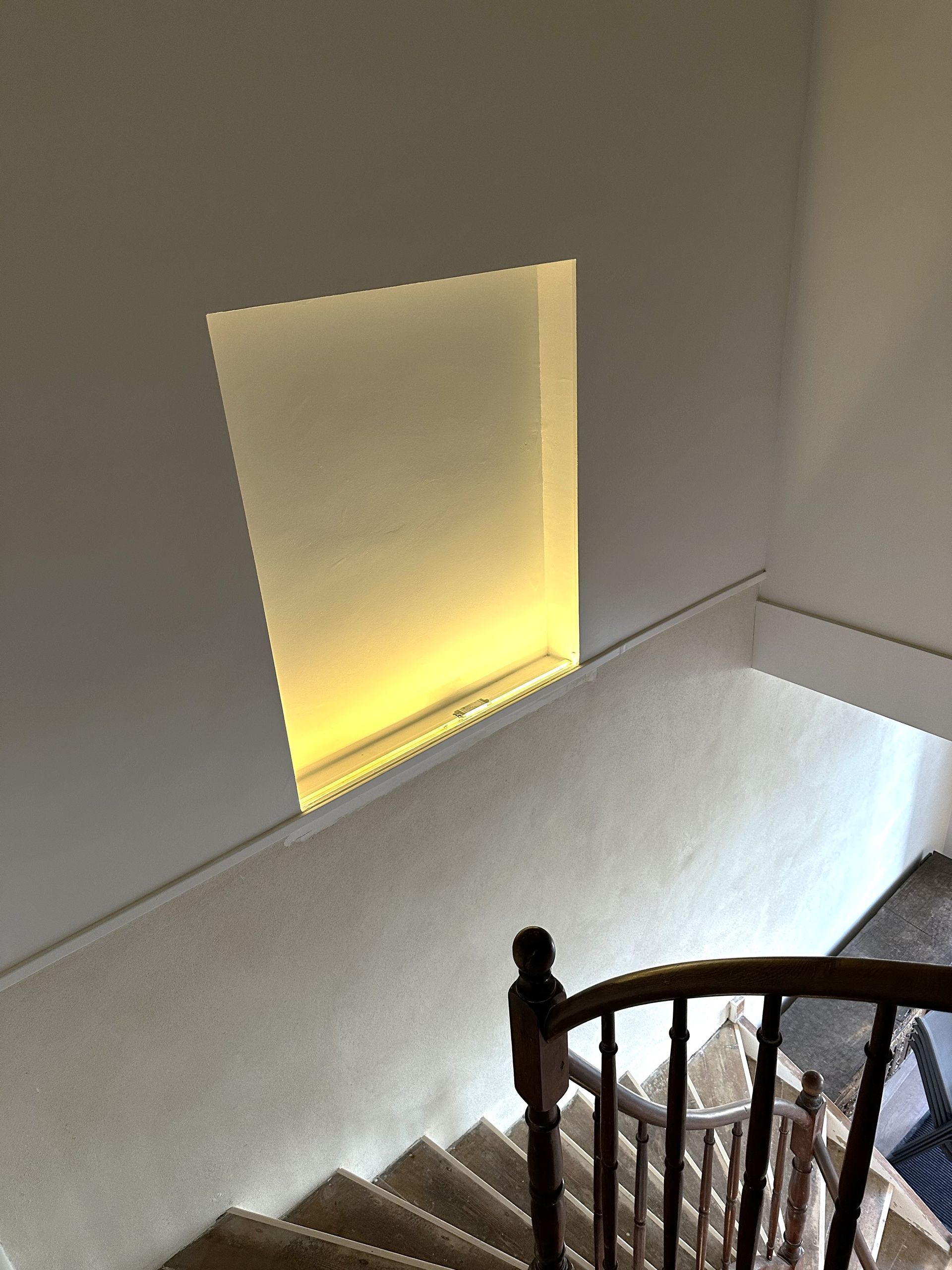 Une alcôve éclairée