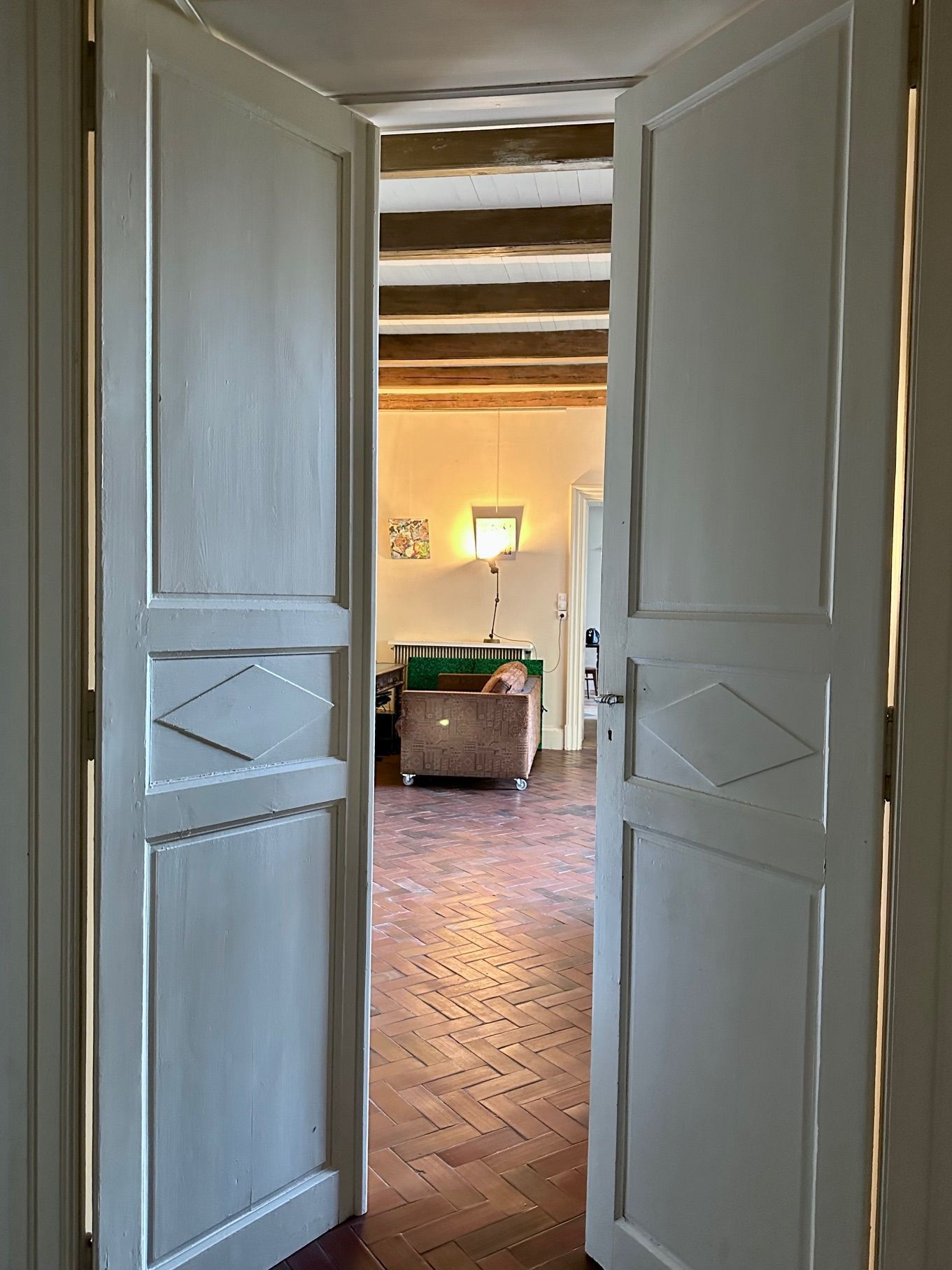 Grande porte ouverte