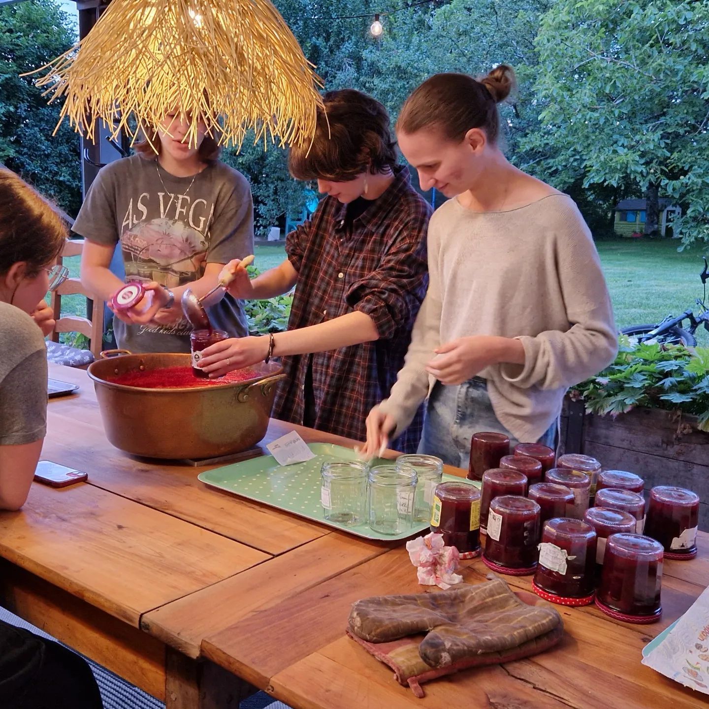 Activité ensemble pour de la confiture