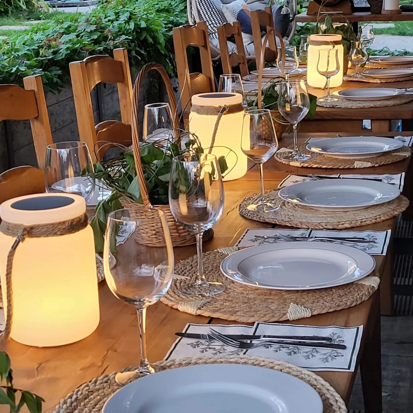 Lumière pour éclairé ce repas