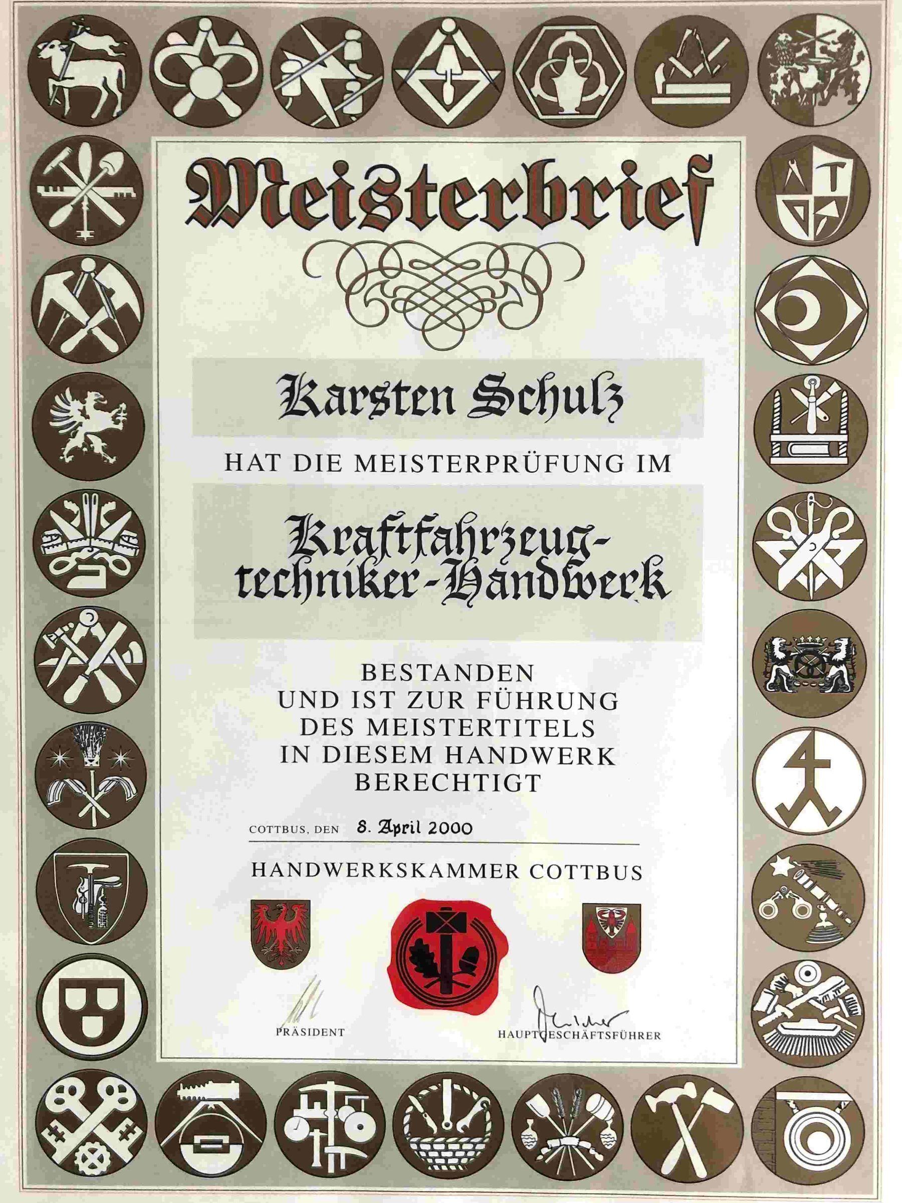 Meisterbrief