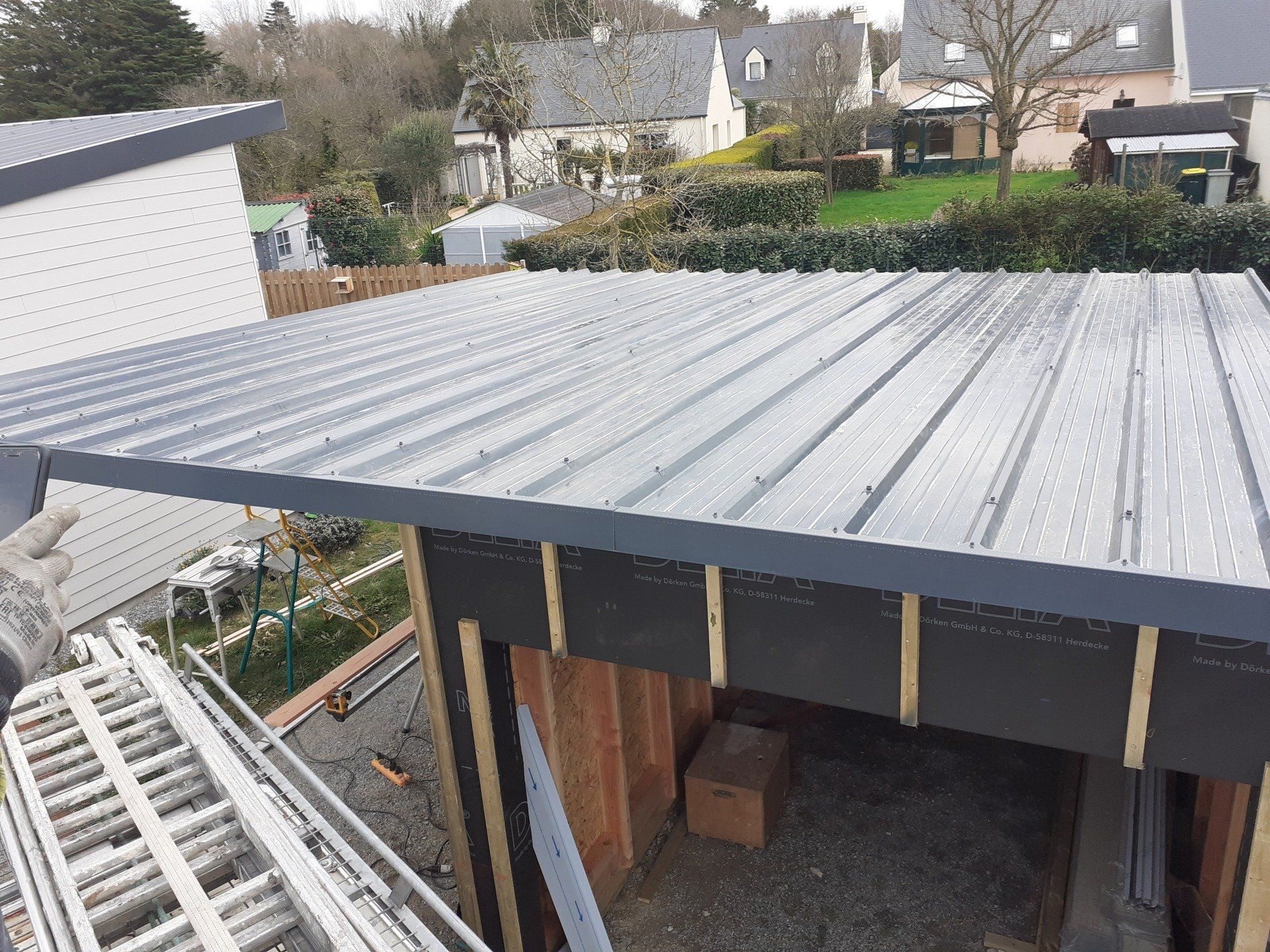 Rénovation de zinguerie toiture