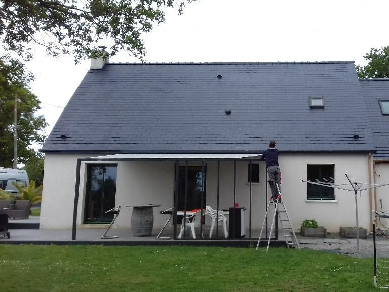 Peinture sur toiture